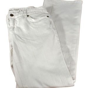 Michael Kors Women's Jeans Size 4 Off White/Ivory